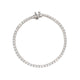 WHITE GOLD TENNIS BRACELET 2CT - PULSERAS - Malandra Jewelry - BM500.1