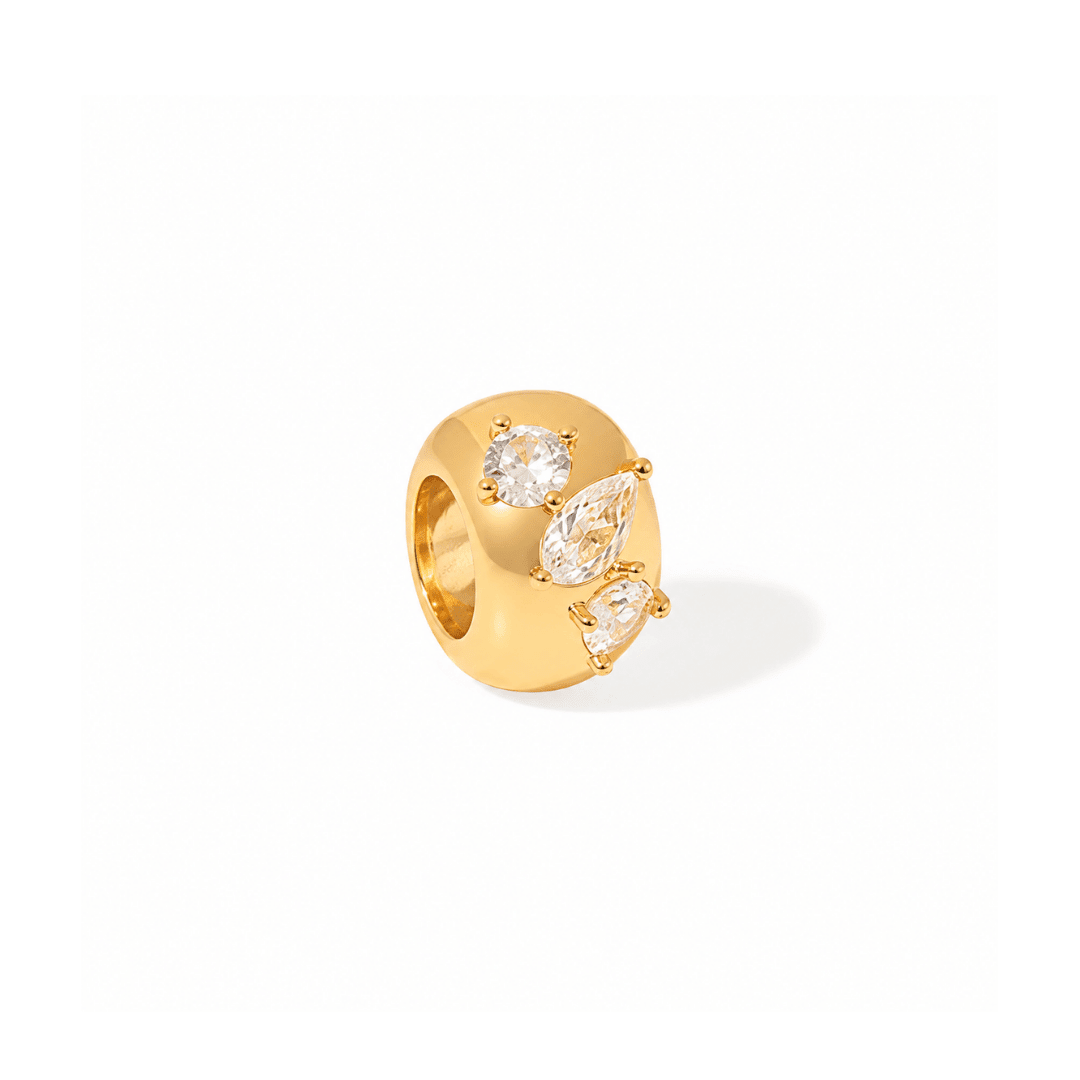 WISH CHARM - DIJES - Malandra Jewelry - EYHD177-Model #11 (3 stones)