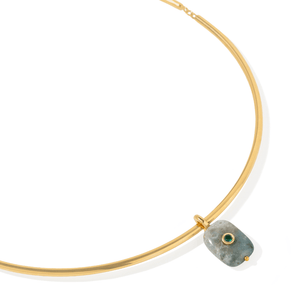 Xiu Jade Gaia Choker - COLLARES - Malandra Jewelry - TC2602