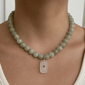 Xiu Jade Gaia Necklace - COLLARES - Malandra Jewelry - TC2624