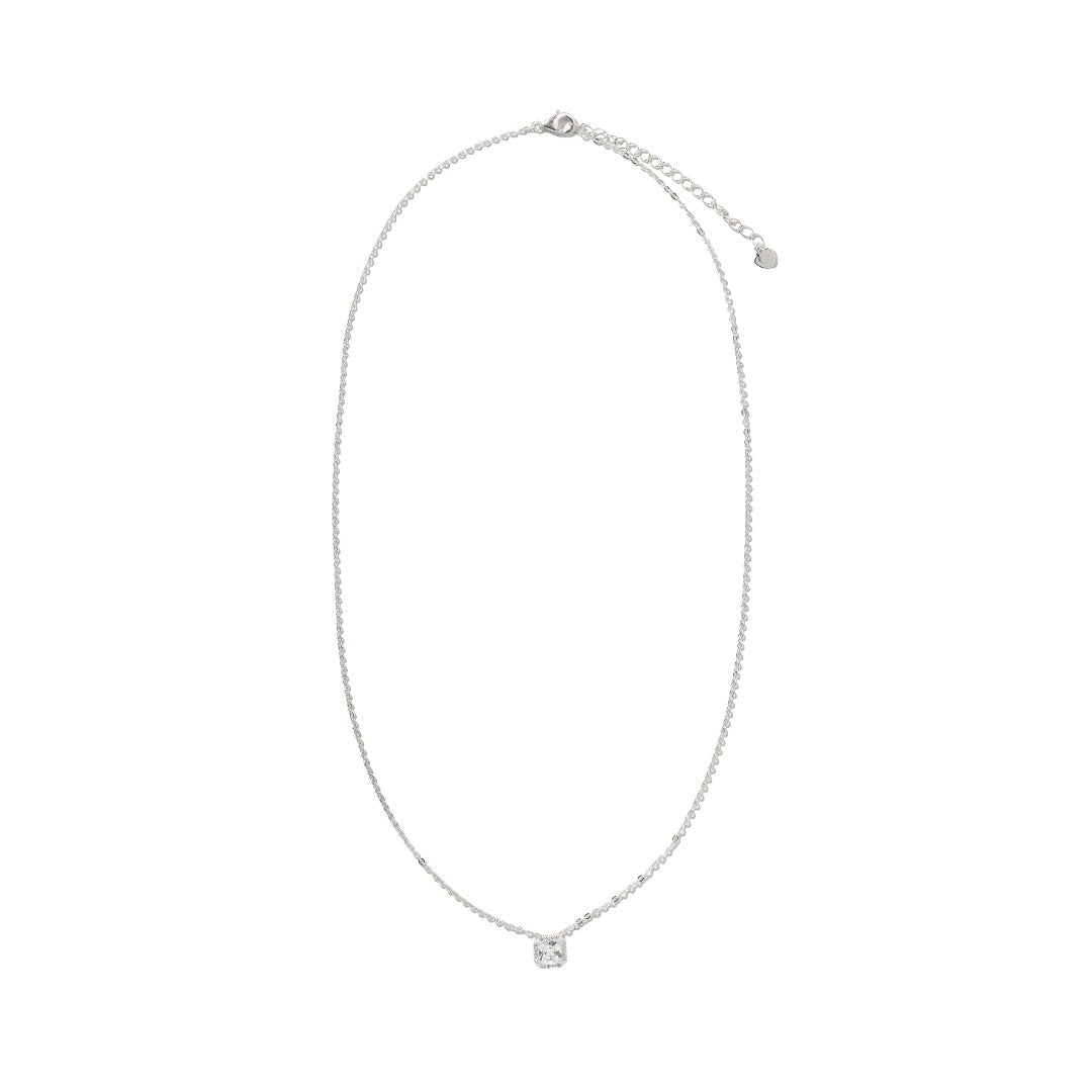 ZIRCONIA BLOCK NECKLACE - ARETES - Malandra Jewelry - FBC527-1EJG0009-1PP-4