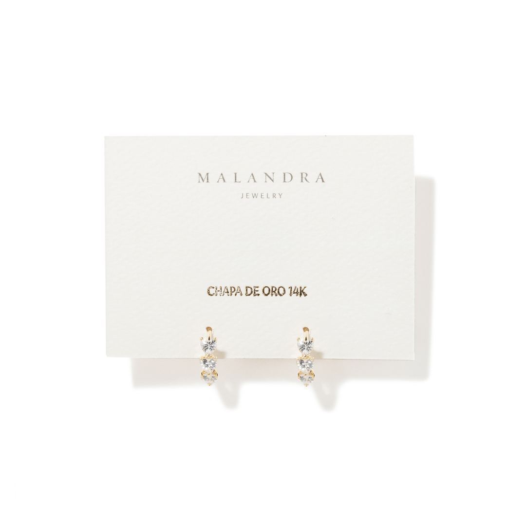 ZWA17 - ARETES - Malandra Jewelry - ZWA17 - QX01344