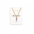 AMETHYST AURA NECKLACE - COLLARES - Malandra Jewelry - TC1185