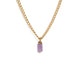 AMETHYST AURA NECKLACE - COLLARES - Malandra Jewelry - TC1185