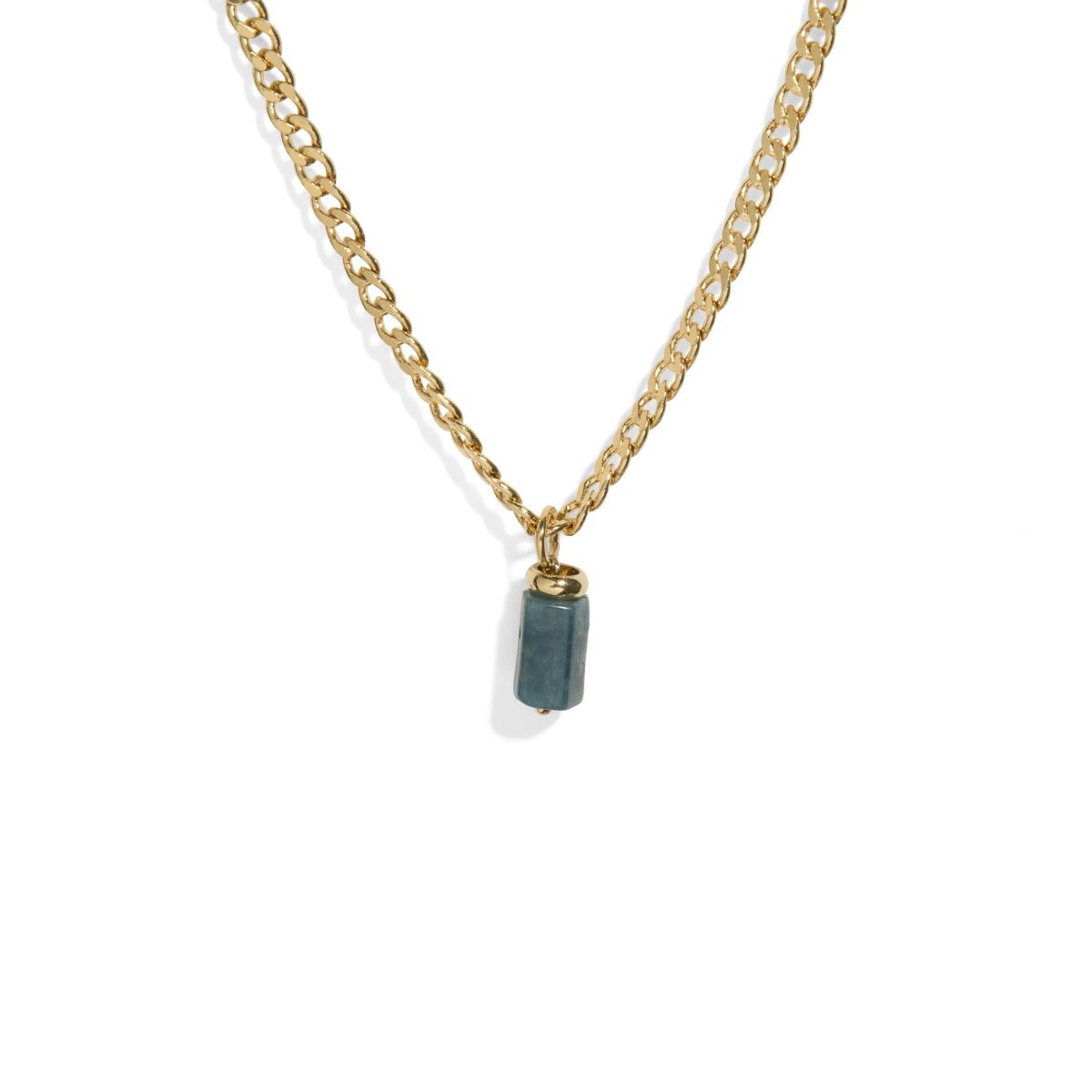 APATITE AURA NECKLACE - COLLARES - Malandra Jewelry - TC1177