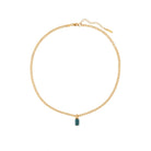 APATITE AURA NECKLACE - COLLARES - Malandra Jewelry - TC1177