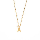 BOHO LETTER NECKLACE - COLLARES - Malandra Jewelry - TC227.A