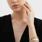BOHO LETTER NECKLACE - COLLARES - Malandra Jewelry - TC227.A