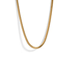 BOLD SNAKE GOLDEN NECKLACE - COLLARES - Malandra Jewelry - FBC323-C654A