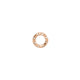 CLEAR & ROSE CHARM - DIJES - Malandra Jewelry - ICD291.R.T