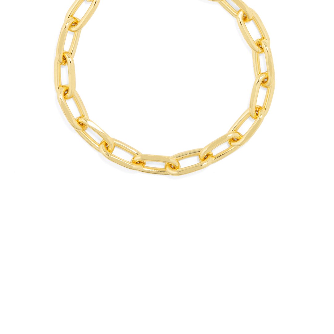 CLIP GOLDEN LINK BRACELET - PULSERAS - Malandra Jewelry - TP1438