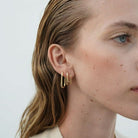 CLIP HUGGIES LARGE - ARETES - Malandra Jewelry - AA1254