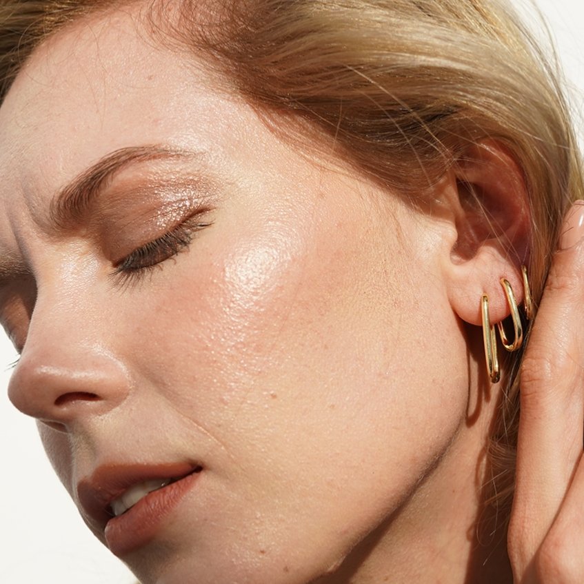 CLIP HUGGIES LARGE - ARETES - Malandra Jewelry - AA1254