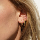 CLIP HUGGIES LARGE - ARETES - Malandra Jewelry - AA1254