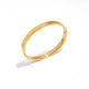 COLLINS GOLDEN BANGLE - BRAZALETES - Malandra Jewelry - EP6591