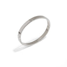 COLLINS SILVER BANGLE - BRAZALETES - Malandra Jewelry - EP6591.P