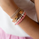 COLLINS SQUARED GOLDEN BRACELET - BRAZALETES - Malandra Jewelry - EP6077