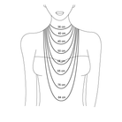 COSTA LINK CHOKER NECKLACE - COLLARES - Malandra Jewelry - TC345