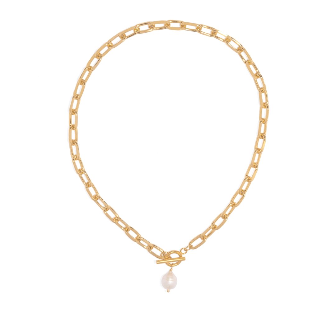 COSTA LINK CHOKER NECKLACE - COLLARES - Malandra Jewelry - TC345