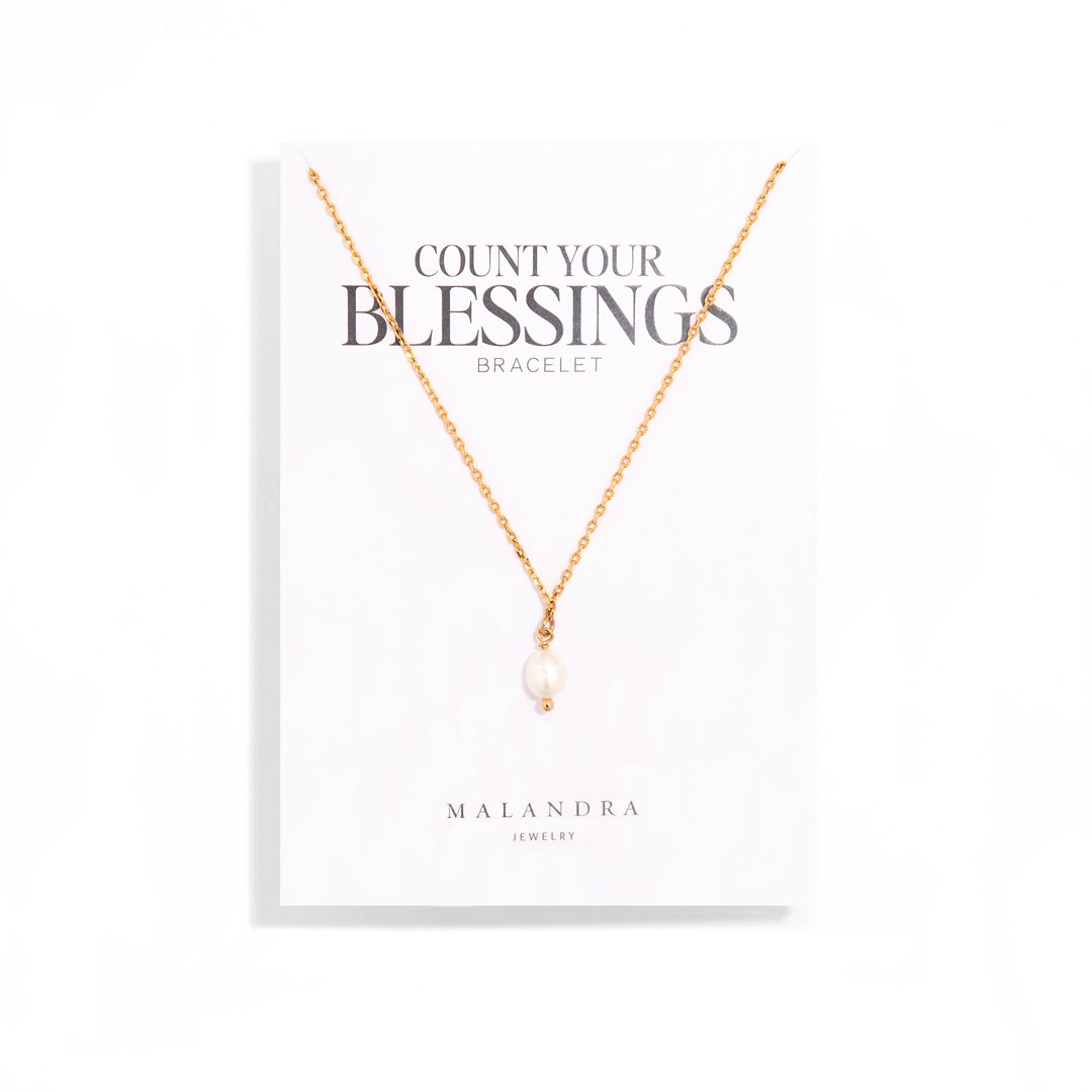 COUNT YOUR BLESSINGS BRACELET - BRAZALETES - Malandra Jewelry - TP1291