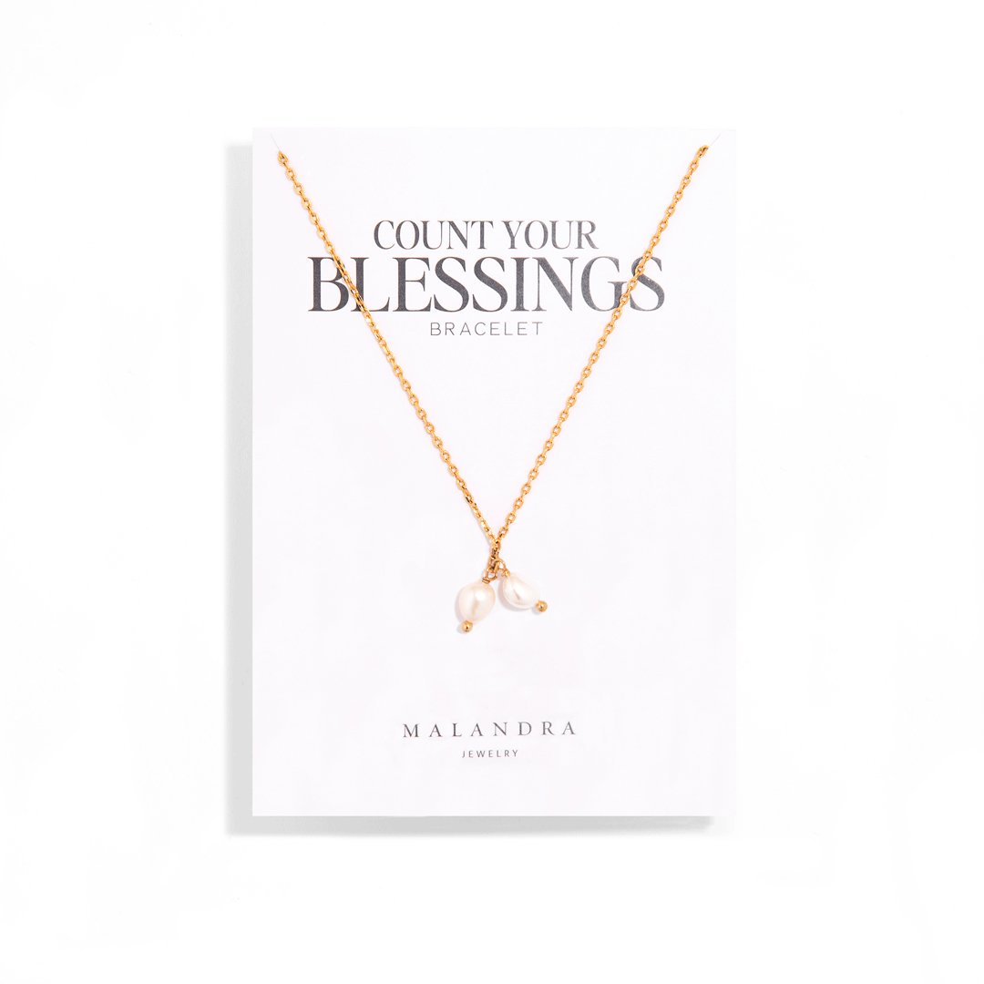 COUNT YOUR BLESSINGS BRACELET - BRAZALETES - Malandra Jewelry - TP1291