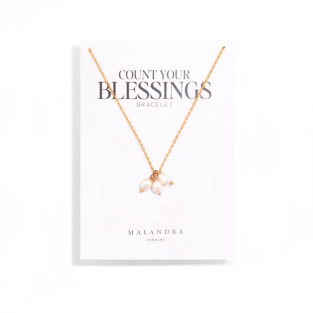COUNT YOUR BLESSINGS BRACELET - BRAZALETES - Malandra Jewelry - TP1292