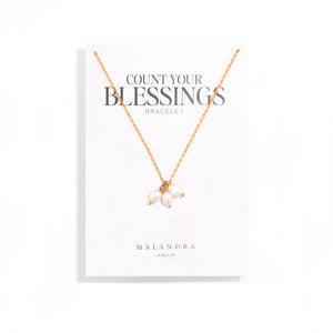 COUNT YOUR BLESSINGS BRACELET - BRAZALETES - Malandra Jewelry - TP1292