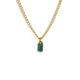 EMERALD AURA NECKLACE - COLLARES - Malandra Jewelry - TC1178