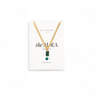 EMERALD AURA NECKLACE - COLLARES - Malandra Jewelry - TC1178