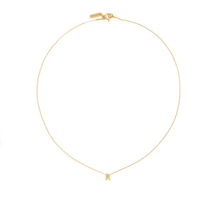 ESSENTIAL ARIAL LETTER NECKLACE - COLLARES - Malandra Jewelry - TC803.A