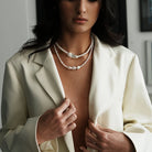 ESSENTIAL PEARLS NECKLACE - COLLARES - Malandra Jewelry - TC1248