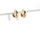 ESSENTIAL SINGLE GOLDEN HOOPS - ARETES - Malandra Jewelry - VCA195 - 3135