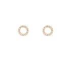 ESSENTIAL SPARK HALO STUDS - ARETES - Malandra Jewelry - VCA173