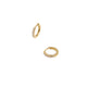 ESSENTIAL SPARK HUGGIES - ARETES - Malandra Jewelry - TA1018