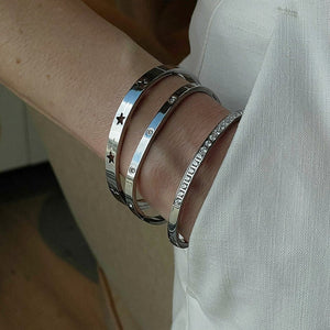 ESSENTIAL SPARK SILVER BRACELET - BRAZALETES - Malandra Jewelry - EP6267.P