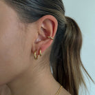 EVERYDAY ESSENTIAL HOOPS SET - ARETES - Malandra Jewelry - TA1421