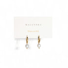 EVERYDAY SINGLE PEARL HUGGIES - ARETES - Malandra Jewelry - TA1213