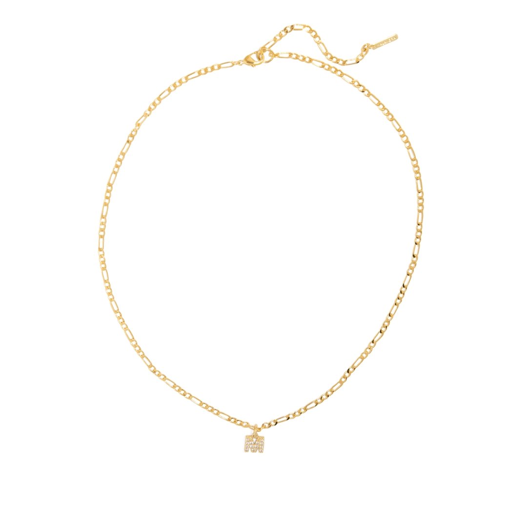FIGARO INITIAL LETTER NECKLACE - COLLARES - Malandra Jewelry - TC619.A
