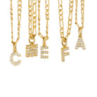 FIGARO INITIAL LETTER NECKLACE - COLLARES - Malandra Jewelry - TC619.A