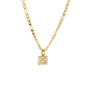 FIGARO INITIAL LETTER NECKLACE - COLLARES - Malandra Jewelry - TC619.A