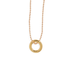 GOLD PLAIN CHARM - DIJES - Malandra Jewelry - VCD83.D