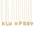 GOLDEN BALLOON SPARK LETTER NECKLACE - COLLARES - Malandra Jewelry - EBC1.A