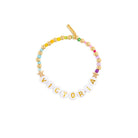 GOLDEN DOT COLORFUL CUSTOM BRACELET - PULSERAS PERSONALIZADAS - Malandra Jewelry - TP973.1