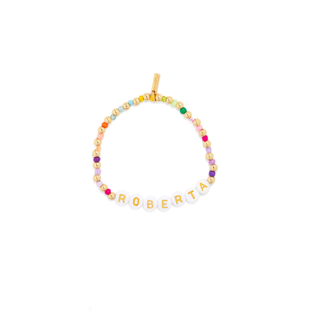 GOLDEN DOT COLORFUL CUSTOM BRACELET - PULSERAS PERSONALIZADAS - Malandra Jewelry - TP973.1
