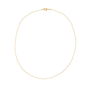 GOLDEN NECKLACE 45 cm - BP - Malandra Jewelry - VCC107.D