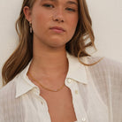 GRATITUDE ROSE PEARL NECKLACE - COLLARES - Malandra Jewelry - TC947