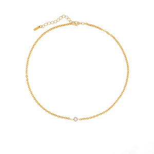 GRATITUDE ROSE PEARL NECKLACE - COLLARES - Malandra Jewelry - TC947