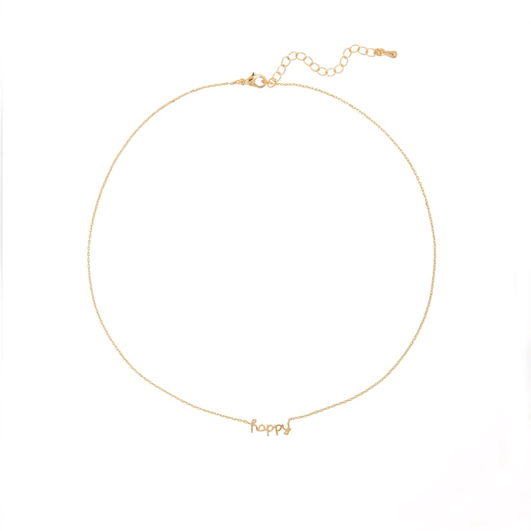 HAPPY BIRTHDAY NECKLACE - COLLARES - Malandra Jewelry - XBC95