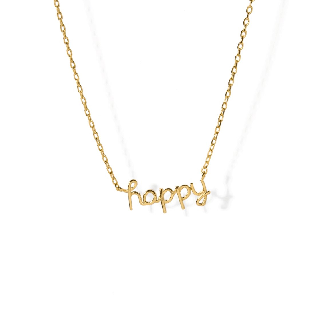 HAPPY BIRTHDAY NECKLACE - COLLARES - Malandra Jewelry - XBC95