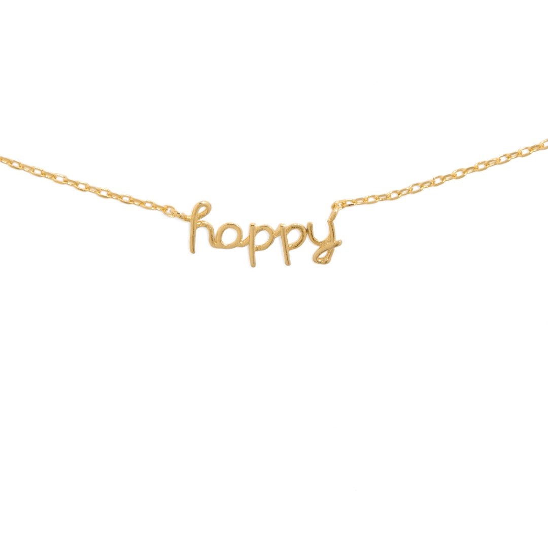 HAPPY BIRTHDAY NECKLACE - COLLARES - Malandra Jewelry - XBC95